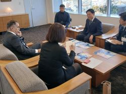 駐日イスラエル国特命全権大使ギラッド・コーヘン氏ほかと面談