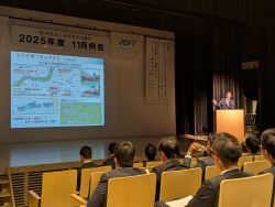 一般社団法人岐阜青年会議所2025年度11月例会に出席し、講演