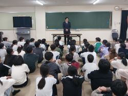 岐阜市立三里小学校を視察