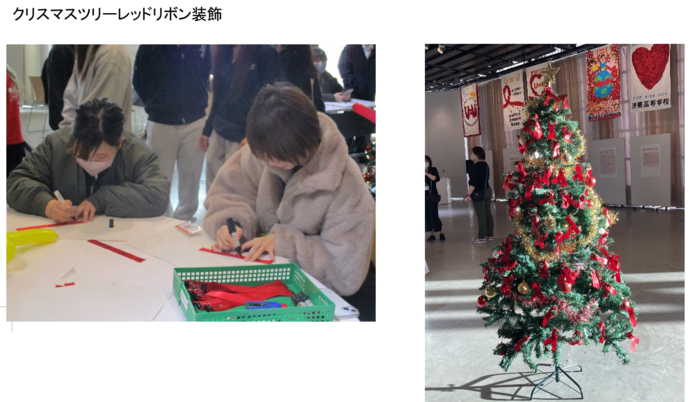 クリスマスツリーの装飾