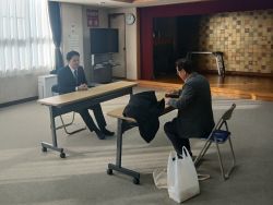 日置江自治会連合会長 早瀬俊一氏と面談