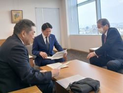 岐阜県社会福祉法人経営者協議会会長 井上悟氏ほかと面談