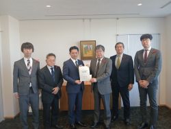 自民岐阜より「令和8年度岐阜市の予算及び施策に関する要望書」を受領