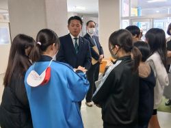 岐阜市立島小学校を視察