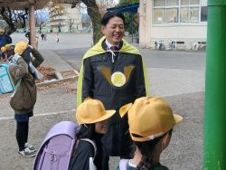 岐阜市立黒野小学校を視察