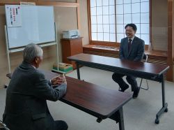 黒野自治会連合会長 西垣薫氏と面談