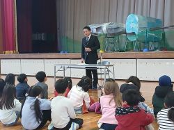 岐阜市立長良東小学校を視察