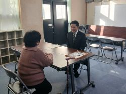 本荘自治会連合会長 井上いほり氏と面談