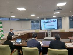 アストラゼネカ株式会社代表取締役社長 堀井貴史氏ほかとオンラインで面談