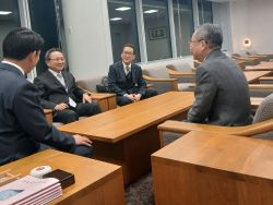 岐阜信用金庫理事長 好岡政宏氏ほかと面談