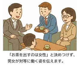 性別の上下関係が偏っていませんか？