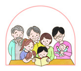 イラスト：家族1