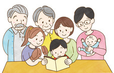 イラスト：家族2