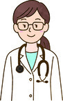イラスト：女性医師
