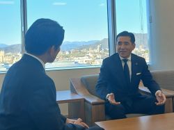 中津川市長 小栗仁志氏と面談