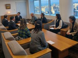 ウィーン岐阜合唱団音楽総監督兼指揮者 平光保氏ほかと面談