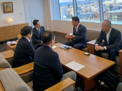 ソフトバンク株式会社CSR本部長 池田昌人氏ほかと面談