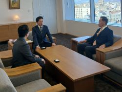 元参議院議員 高橋千秋氏ほかと面談