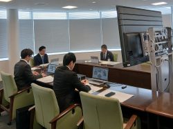 中央復建コンサルタンツ株式会社 未来社会創造センター スマートシティ室長 高尾秀樹氏及びGlobal Mobility　Service株式会社代表取締役社長 CEO 中島徳至氏とオン ラインで面談