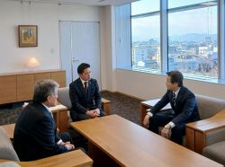 岐阜南警察署長 谷口満治氏及び岐阜北警察署長　楠敦典氏と面談