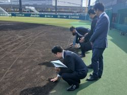 ゼロカーボンベースボールパークを視察（兵庫県尼崎市）