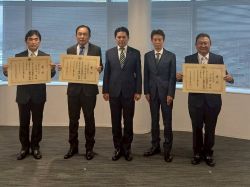 令和7年度退職水防団員等報償伝達式