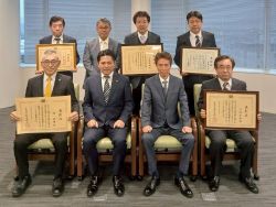 長良水防団団長 林武男氏ほかが水防関係全国規模表彰等 受賞を報告