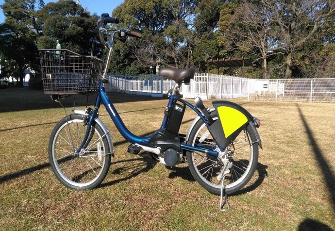 シェアリング自転車の写真
