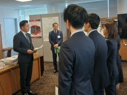 民間企業等派遣職員辞令交付式