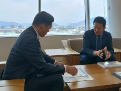 長良東小学校校長 中村有希氏が退任のあいさつ