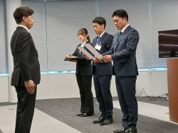 部長級職員辞令等交付式