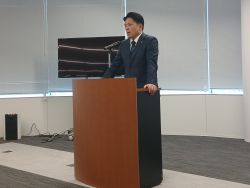 新任管理職職員へ訓示