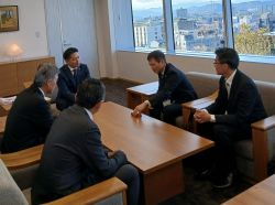 岐阜県都市建築部長 飯島竜二氏が着任のあいさつ