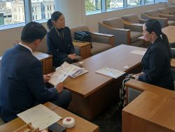 薬膳料理研究家・一般社団法人東洋美食薬膳協会代表理事　谷口ももよ氏と面談