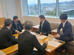 岐阜ハウジングギャラリー代表取締役社長 大野健氏 ほかと面談