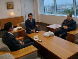 岐阜丸魚株式会社代表取締役社長 林栄治氏が 就任のあいさつ