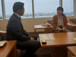 岐阜地方法務局長 杉本美奈氏が着任のあいさつ