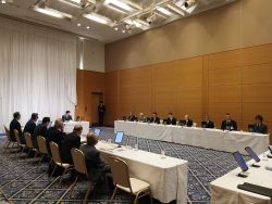 公益社団法人岐阜県都市整備協会令和7年度第4回理事会に出席し、議事進行