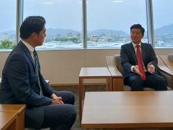 元あま市議会議員 八島堅志氏と面談