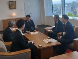 岐阜中央郵便局長 生田雅博氏が着任のあいさつ