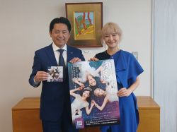 ソプラノ歌手 足利真貴氏と面談