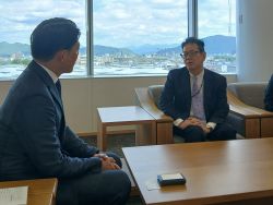 総務省東海総合通信局 局長 増山寛氏が着任の あいさつ
