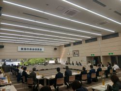 東海市長会役員会に出席(愛知県豊川市)