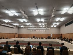 同市長会総会に出席し、発言(東京)
