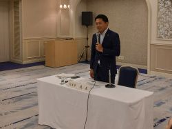 令和8年度岐阜県公立学校施設整備期成会理事会に出席し、あいさつ及び議事進行