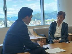 株式会社JFIT-Link代表取締役社長 中島正弘氏ほかと面談