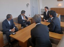 株式会社オオバ技術顧問 英直彦氏ほかと 面談