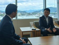 出雲市長 飯塚俊之氏ほかと面談
