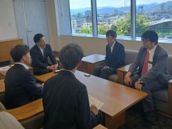 読売新聞社岐阜支局長 小島剛氏が着任のあいさつ