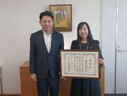 岐阜市教育委員会少年補導委員 森下珠美氏と面談